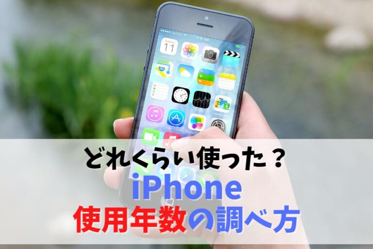 iPhoneの使用年数を確認する方法。いつ買って何年使った?|購入日からどれくらい経過したか調べる方法 スマホの賢者 iPhoneの使用年数を確認する方法。いつ買って何年使った?|購入日からどれくらい経過したか調べる方法 スマホの賢者