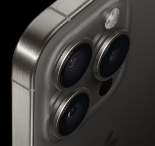 iPhone 15Proのカメラは3倍光学ズーム対応、マクロ撮影やナイトモードポートレートが可能